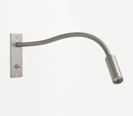 Switch Control 360 Degree Gooseneck Modern Hotel Bed Reading Wall Light Led Wall Lamp 3w