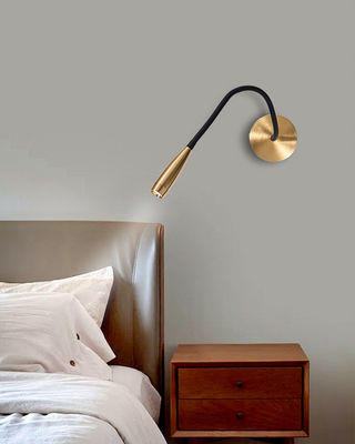 Surface Mounted Wall Lamp Decorative LED Reading Light for Hotel Bedside Headboard
