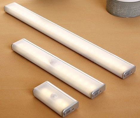 0.15kg LED Sensor Bed Night Light 80 Ra Color Rendering Index