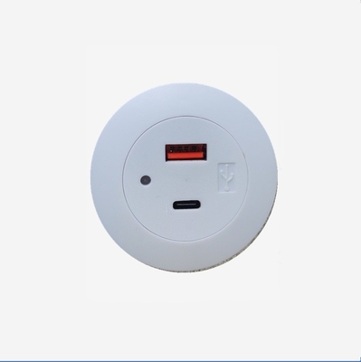 1 Ports Embedded Circular USB Type-C Socket for Charging Household Appliances 58*31MM
