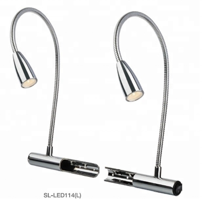 360 Degree Flexible Gooseneck Book Light Modern Design for Over Bed Room Wall Mount